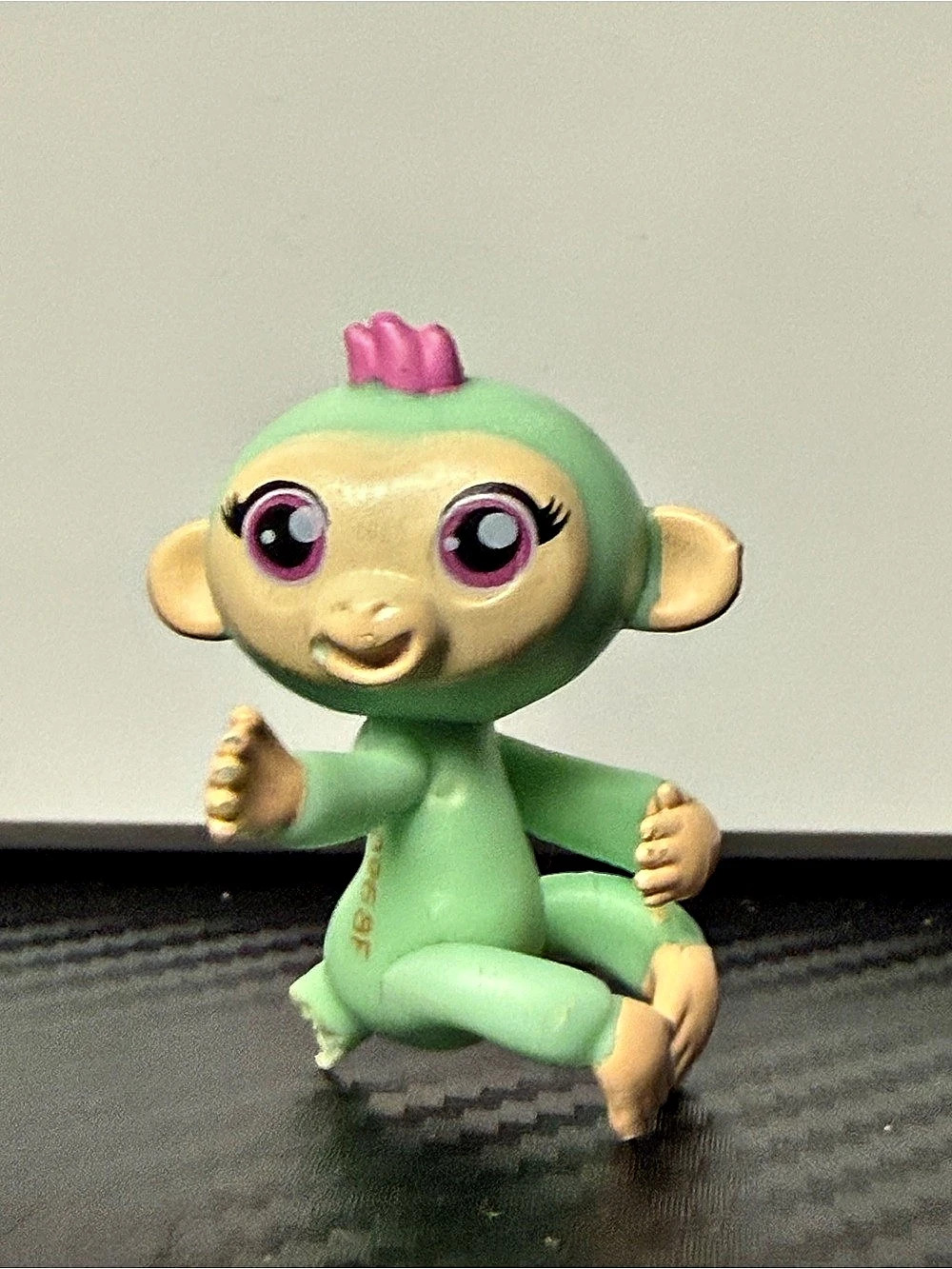 WOW WEE Collectible Green & Pink Figure